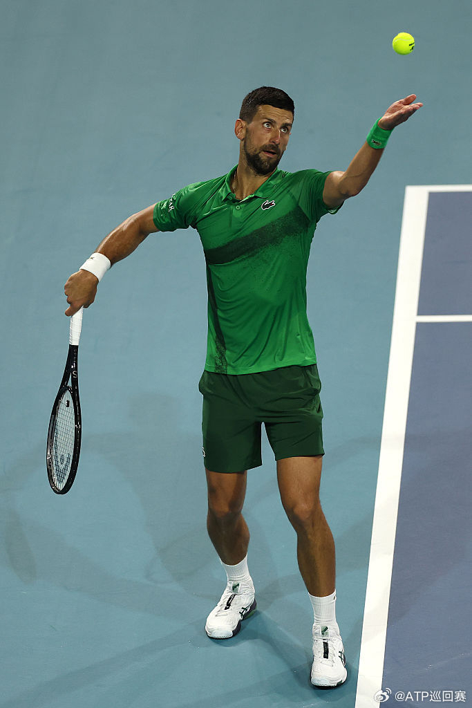  德约科维奇最新比赛视频 